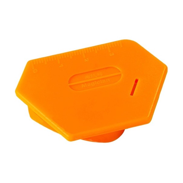 Magnetische naadgeleider 6,7 x 4 cm voor thuisnaaimachines Zoomhulp Naaibenodigdheden Kunststof Universele naaiaccessoires oranje
