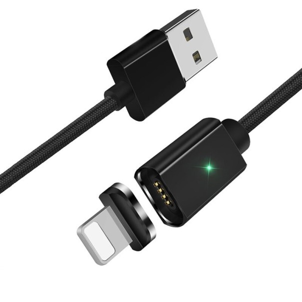 Magnetische USB-datakabel K442 zwart 1 m 3