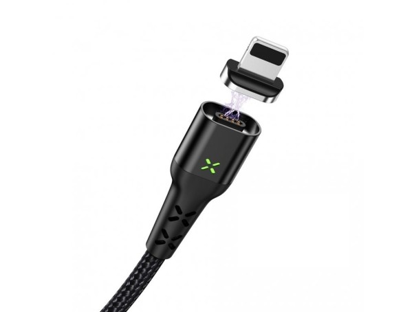 Magnetische USB-datakabel K464 zwart 3 m 3