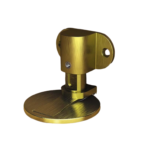 Magnetischer Stopper unter der Tür ocker