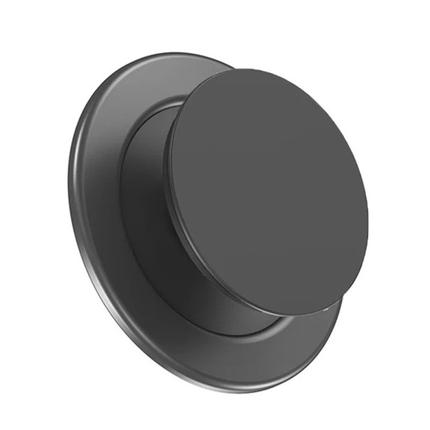 Magnetisk hopfällbar telefonhållare Plastisk fäste för iPhone 13 till 16 Universell mobilställning för bord och bil kontor svart