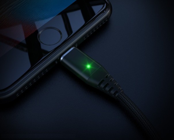 Magnetisk kabel typ C, för Apple, micro USB J1380