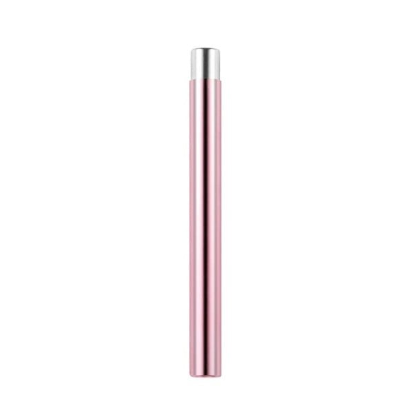 Magnetisk neglestift 8,8 x 0,9 cm En magnetisk ende Rustfrit stål Neglekunstværktøj med katteøje-effekt Magnet til gellack rosa