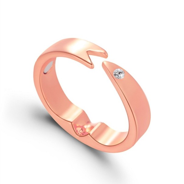 Magnetisk ring til at understøtte vægttab rosa