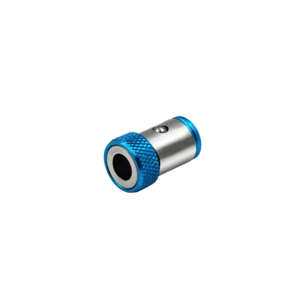 Magnetisk ringbitholder til 6,25 mm skruetrækker Indvendig diameter 15 mm Udvendig diameter 25 mm Længde Praktisk bitholder 1