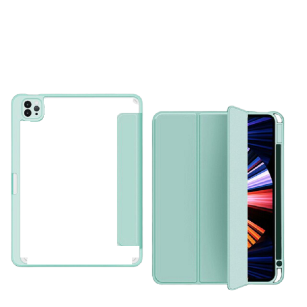 Magnetisk skal för Apple iPad 9.7" (2017/2018) / Air / Air 2 ljusgrön