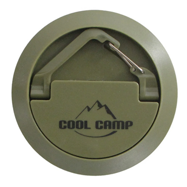 Magnetisk tält- eller gardinklämma 7 x 3 cm starkt grepp ingen borrning multifunktionell hållare bärbar tygkrok camping grön