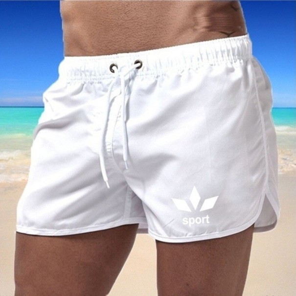 Maillots de bain pour hommes F1010 blanc M