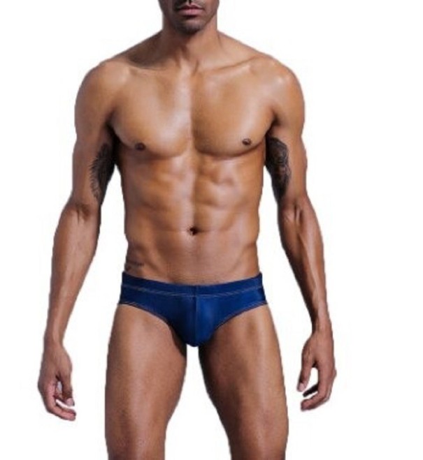 Maillots de bain pour hommes F951 bleu foncé M