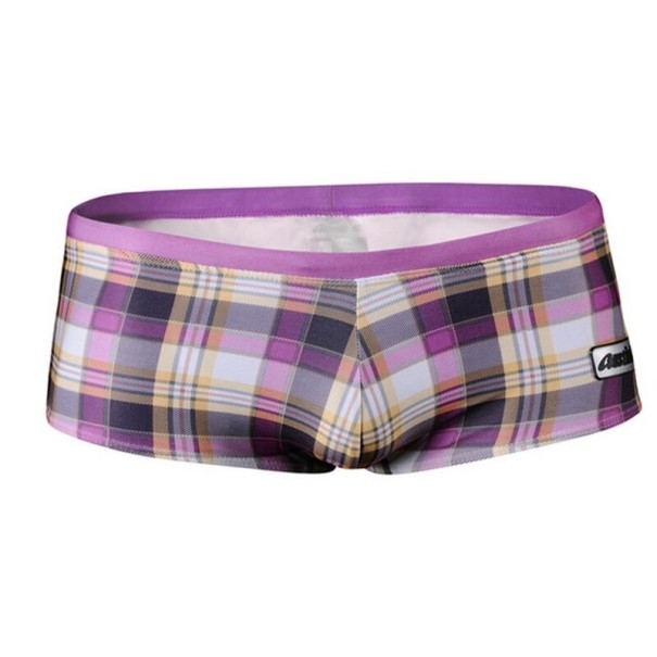 Maillots de bain pour hommes F987 violet L 1