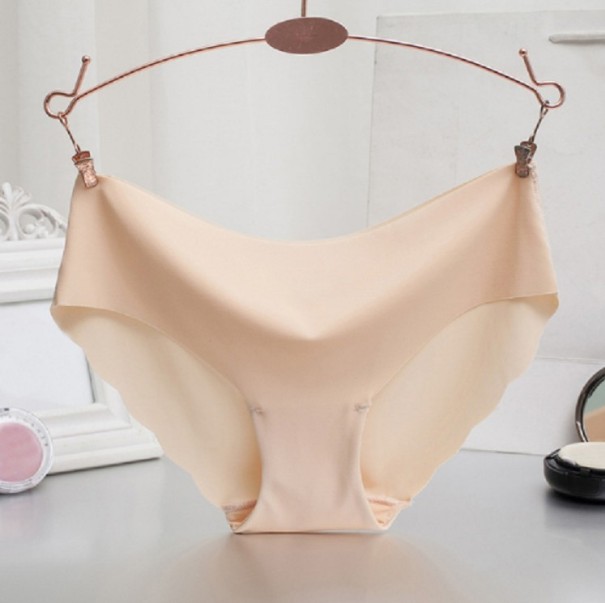 Majtki damskie - Ultra cienkie J3264 morela L