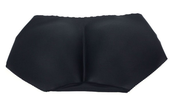 Majtki z efektem push up czarny L