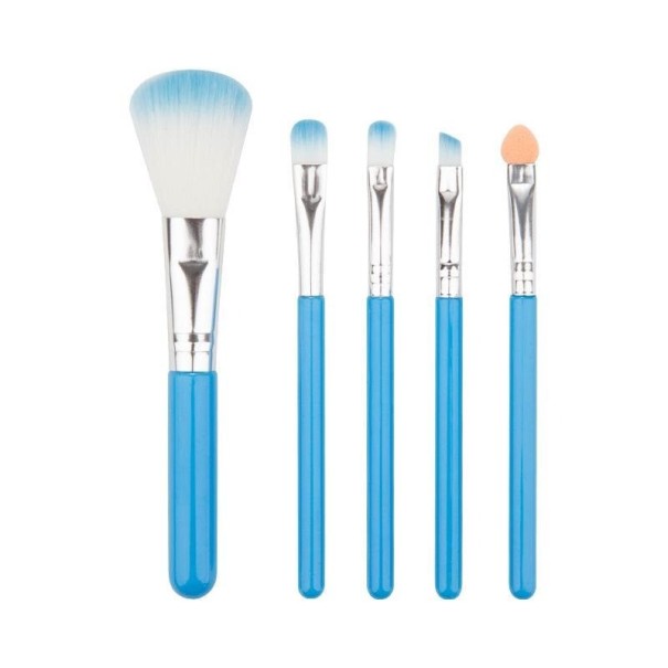 Make-up-Pinsel-Set 5-tlg blau