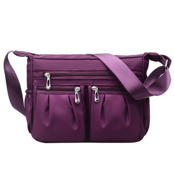 Mala crossbody feminina M1120 roxo escuro