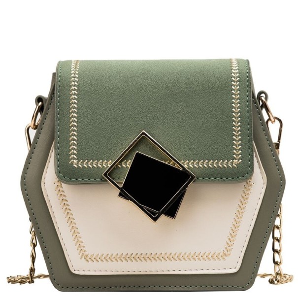 Mala crossbody feminina M1356 verde claro