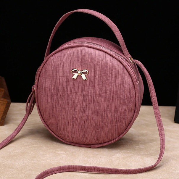 Mala crossbody feminina M1417 rosa velho