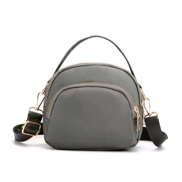 Mala crossbody feminina M1427 cinzento