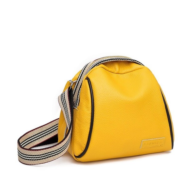 Mala crossbody feminina M1430 amarelo escuro