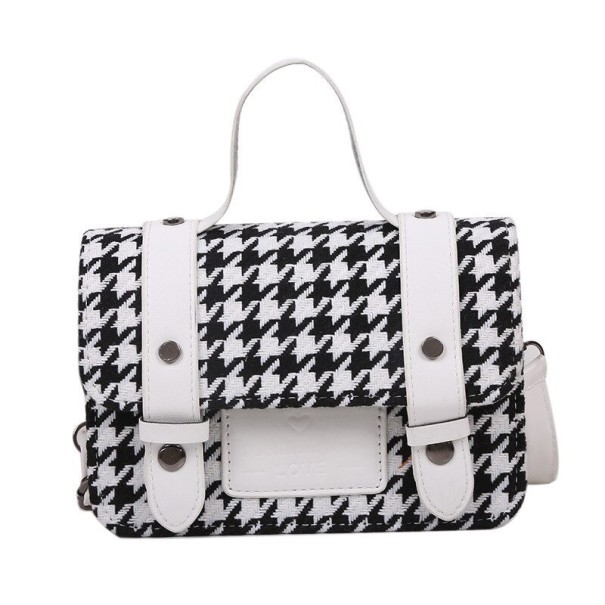 Mala crossbody feminina M877 branco