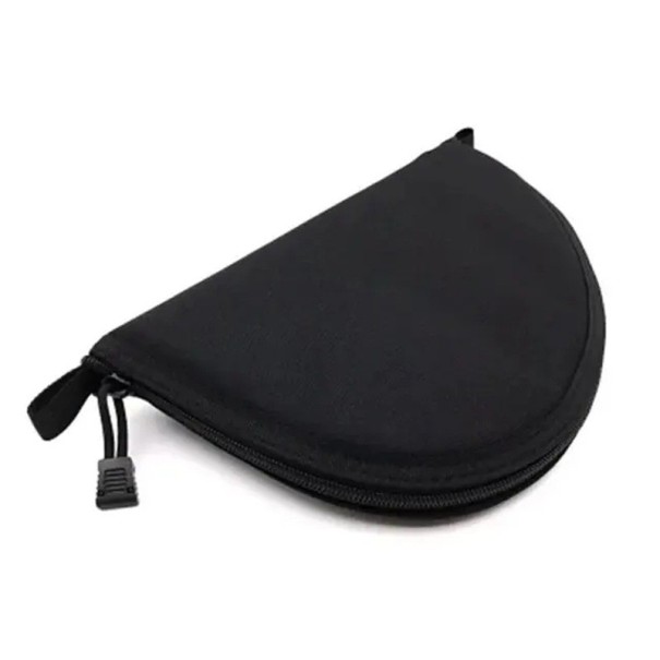 Mala discreta preta para arma Saco de segurança com aparência discreta Estojo resistente para pistola Transporte oculto de arma Saco com bolsos 1