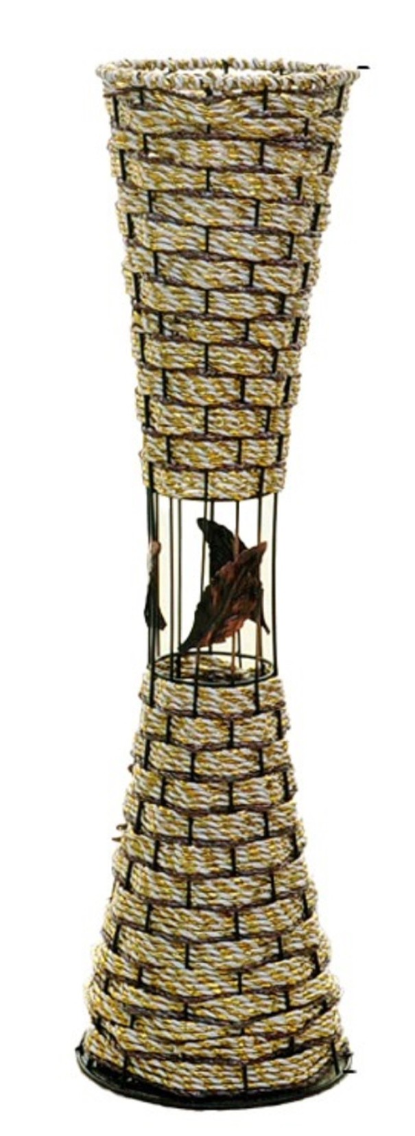 Maljakko 58 cm kultainen