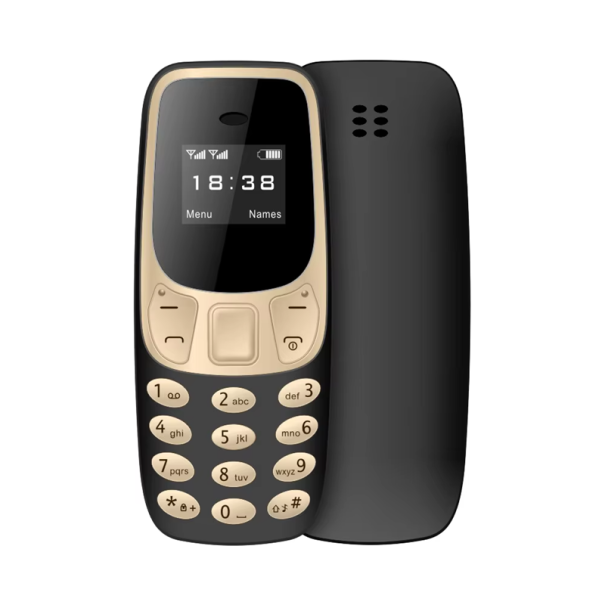 Malý tlačítkový telefon SERVO BM10 2G Dual SIM Bluetooth 3.0 Slot na microSD 0,3MP fotoaparát Odnímatelná baterie 600 mAh Micro USB