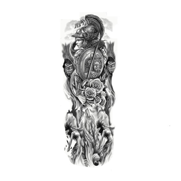 Manche de faux tatouage H1173 17