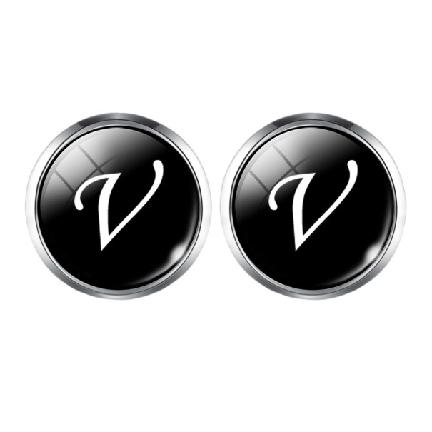 Manchetknopen met letter T1310 V