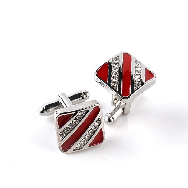 Manchetknopen T1365 rood