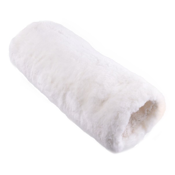Manchon d'hiver pour femmes blanc