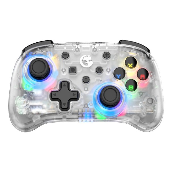 Manette de jeu sans fil blanc