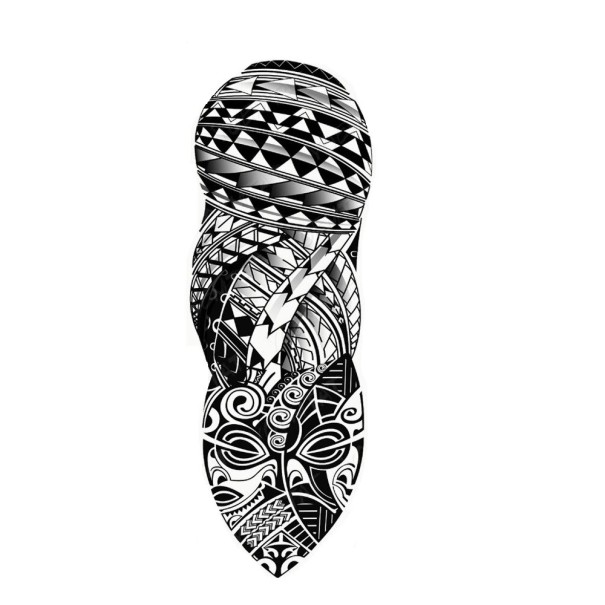 Manga de tatuaje falsa 5