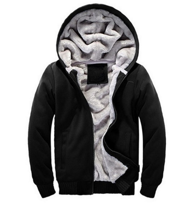 Manga longa feminina acolchoada preto 3XL