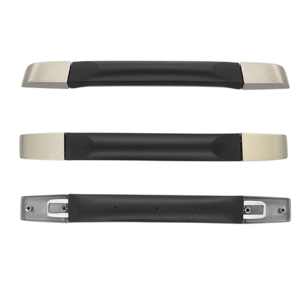 Mango de repuesto para maleta 25,2 x 23,6 x 16,8 cm Mango de plástico para maletas de viaje Mango resistente para reparar equipajes y bolsas de viaje 1