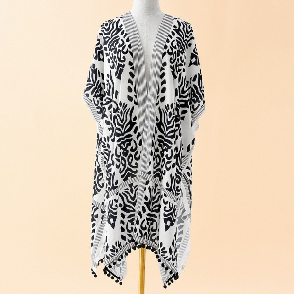 Manta de verano para mujer P849 negro