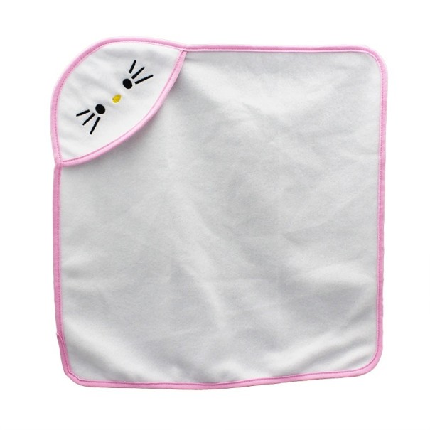Manta para muñeca rosa