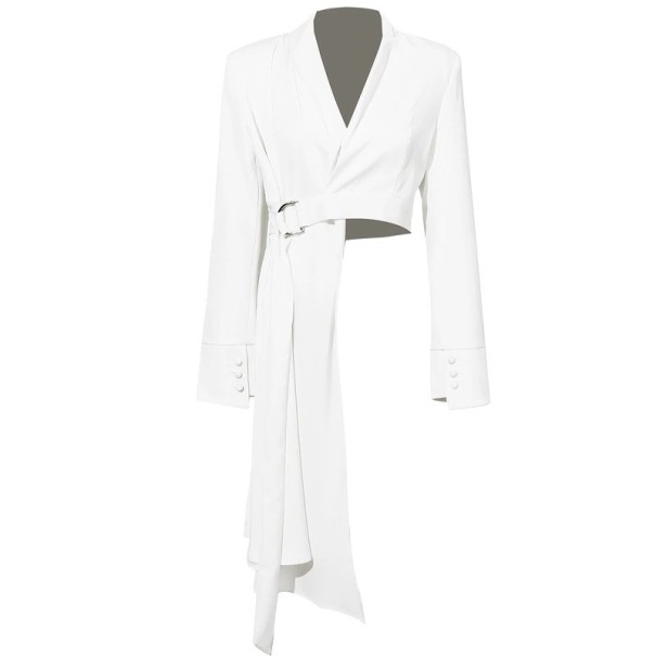 Manteau asymétrique pour femme P1816 S