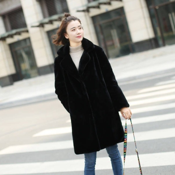 Manteau d'hiver pour femme noir M