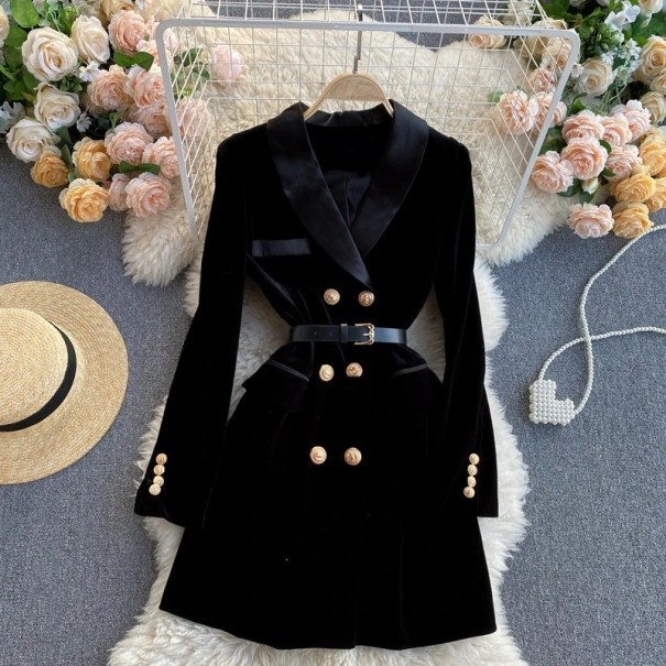 Manteau en velours pour femmes M