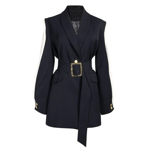 Manteau femme noir P2438 XS