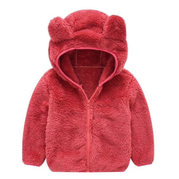 Manteau pour enfants L2023 rouge clair 12-18 mois