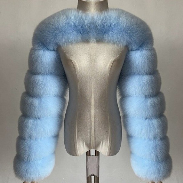 Manteau pour femme P2540 bleu clair XS
