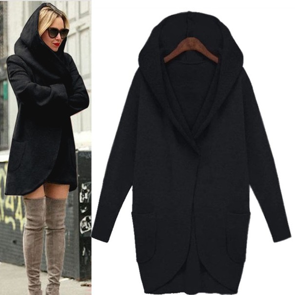 Manteau pour femmes en plusieurs couleurs noir S