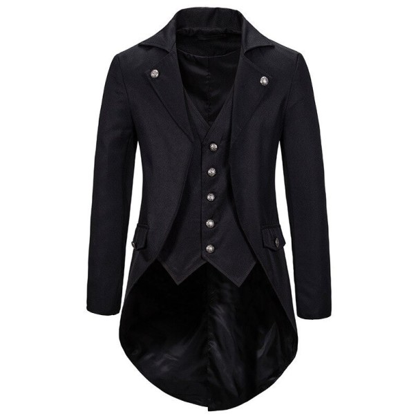 Manteau pour homme A2647 noir XXL