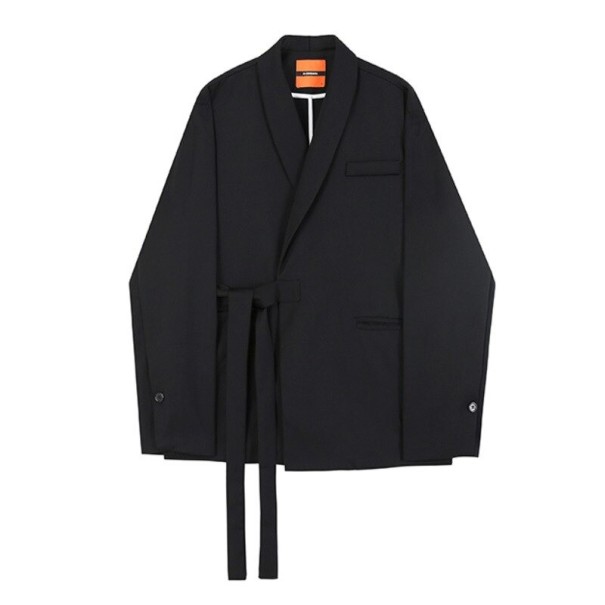 Manteau pour homme A2649 noir S
