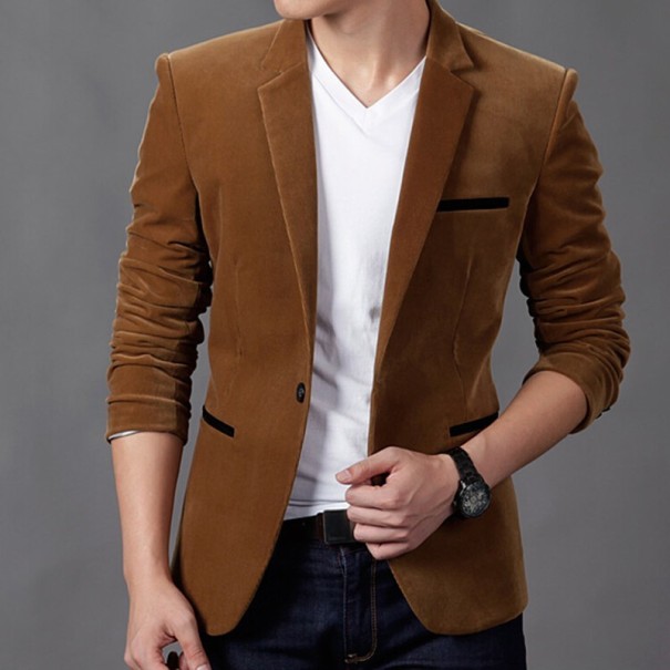 Manteau pour homme de luxe - Marron L