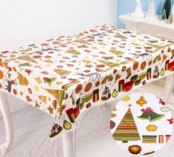 Mantel de PVC navideño 1