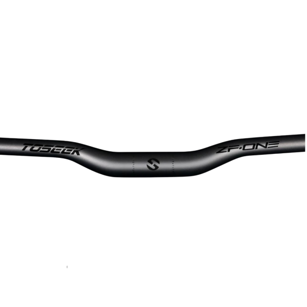 Manubri da Ciclismo con Sollevamento di 18 mm 620 mm in Carbonio Nero Opaco 31,8 mm con Diametro di 22,2 mm per Mountain Bike 1