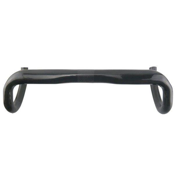 Manubri stradali in carbonio a curva compatta 380 mm larghezza superiore 360 mm larghezza inferiore carbonio nero lucido per bici da strada 1