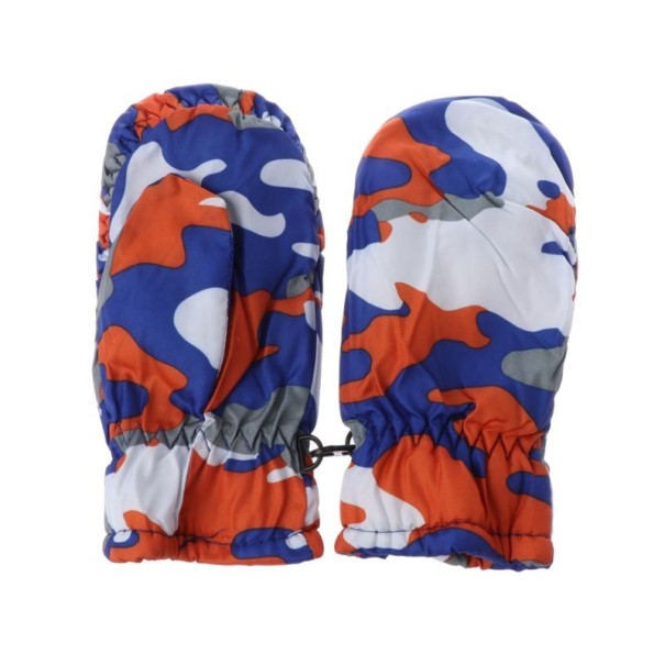 Mănuși de camuflaj pentru copii A551 portocale